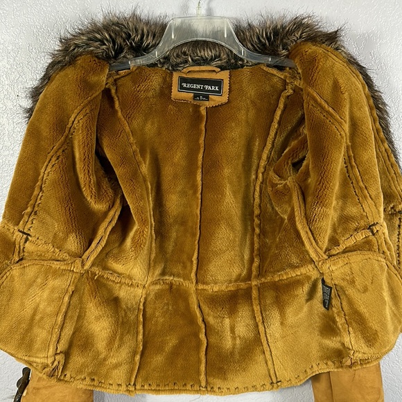 Regent Park faux Fur suede look penny Lane jacket … - Picture 5 of 10